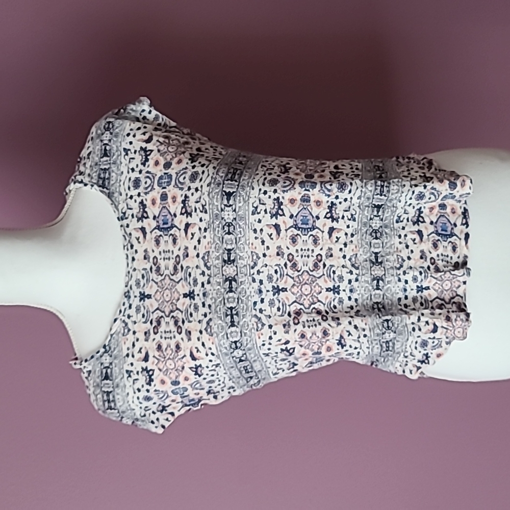 Lucky Brand Abstract Tee